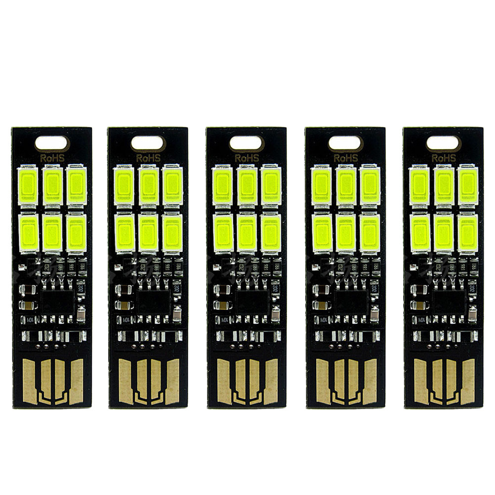 5Pcs Touch LED Lamp Portable E - Power Outage Light のレビューと価格
