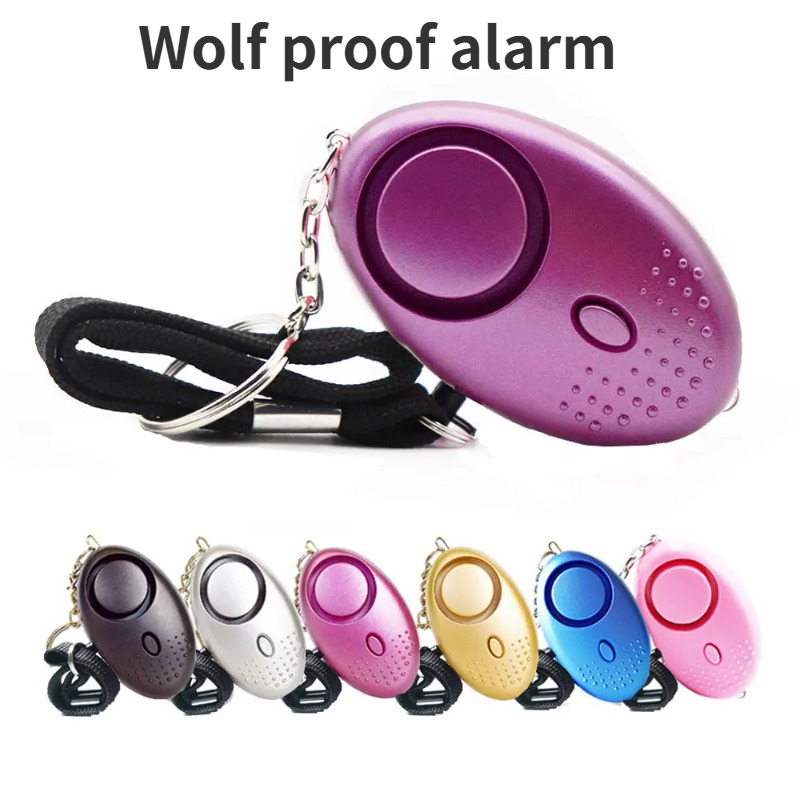130dB Anti-wolf Girl Child Wom - Personal Alarm Keychain のレビューと価格