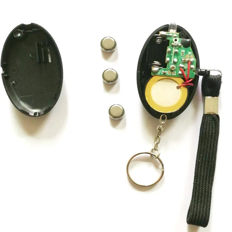 130dB Anti-wolf Girl Child Wom - Personal Alarm Keychain のレビューと価格