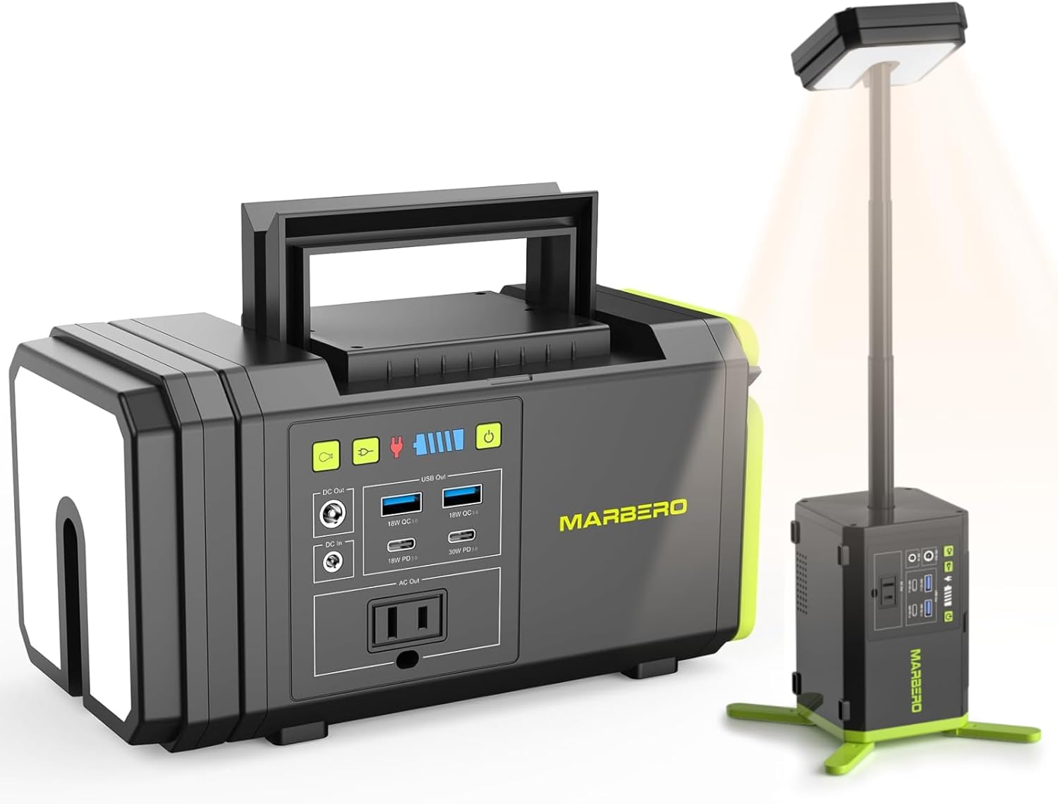118Wh Portable Power Station w - Power Outage Light のレビューと価格