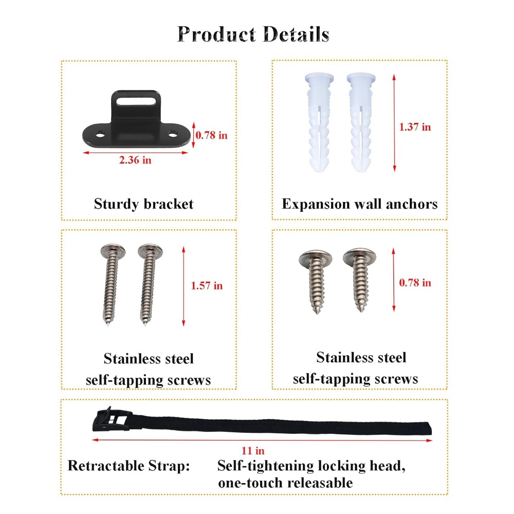 Easy Install Earthquake Proof  - Earthquake Anchor Strap のレビューと価格